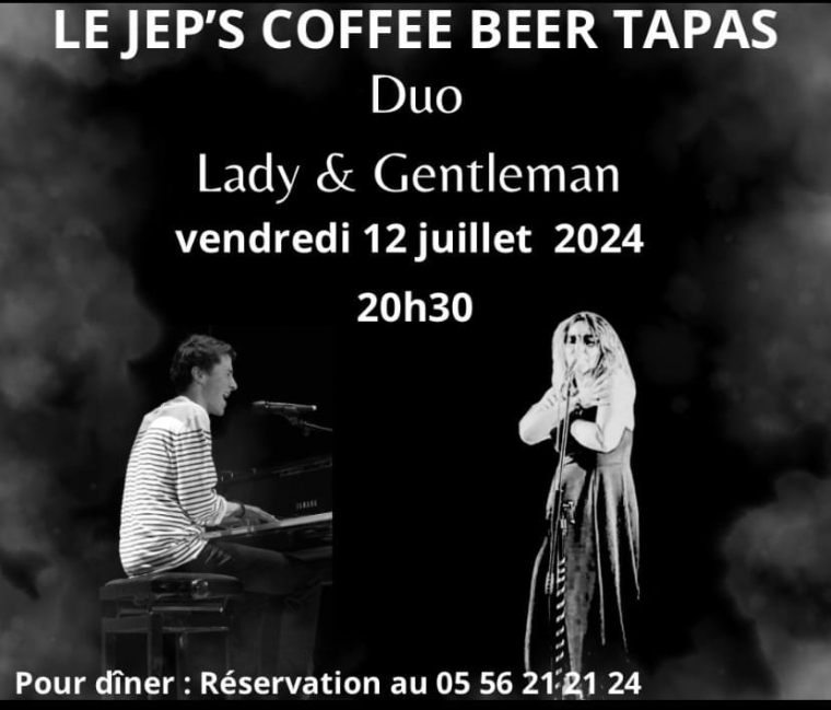 CONCERT LADY&GENTLEMAN 12/07 A 20H30, Fargues-Saint-Hilaire, Le Jep’s